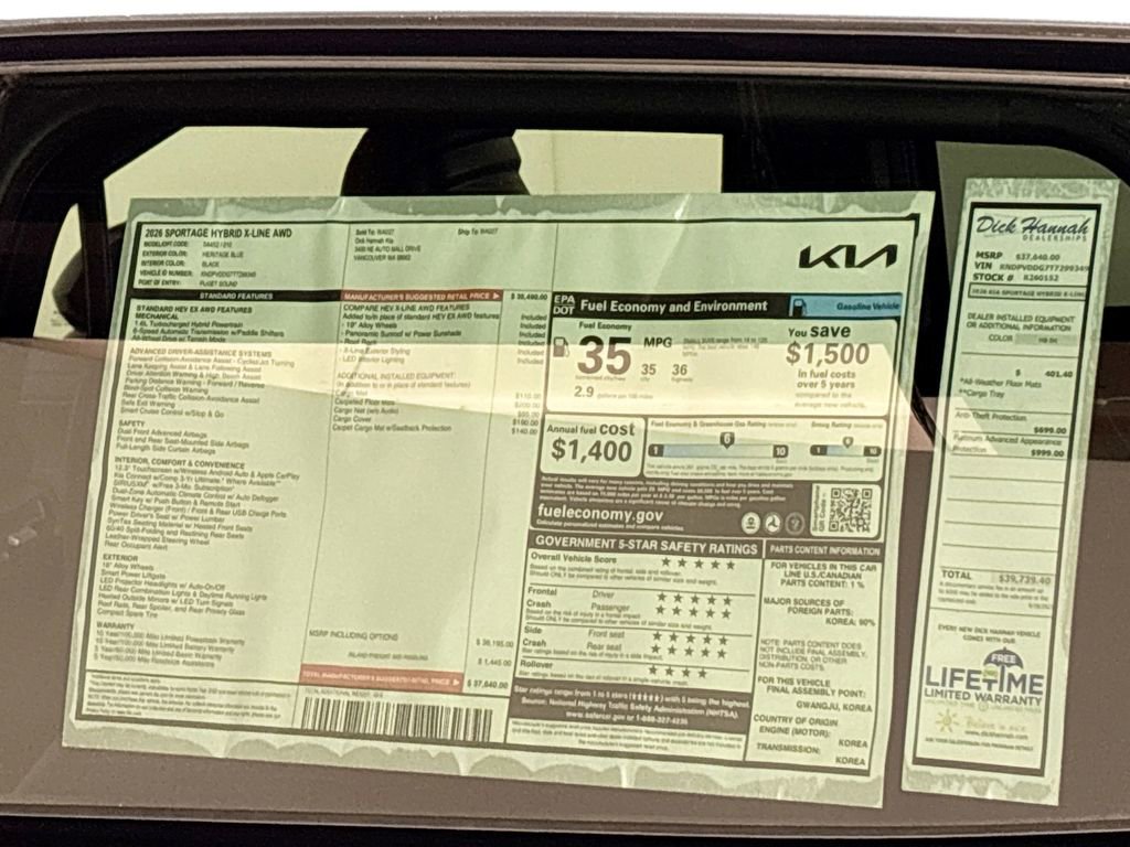 New 2026 Kia Sportage X-Line image 24