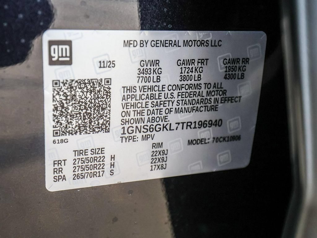 New 2026 Chevrolet Suburban High Country AWD/4WD image 43