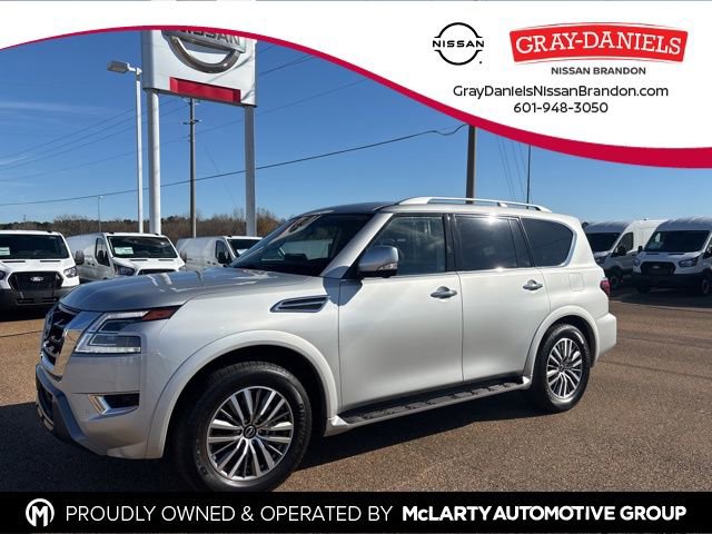 Certified 2024 Nissan Armada SL w/ Captain's Chairs Package video 1