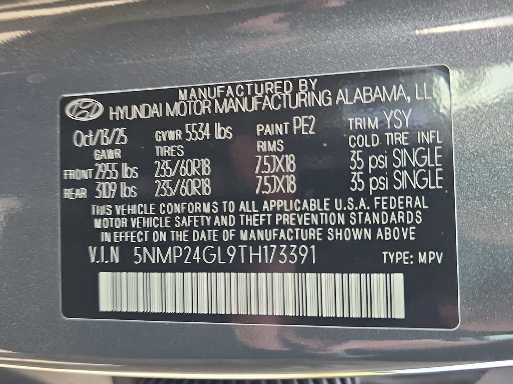 Used 2026 Hyundai Santa Fe SEL FWD image 35