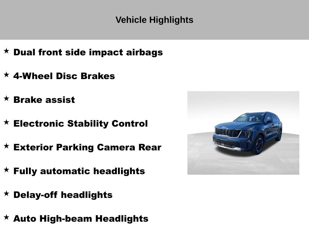 Certified 2025 Kia Sorento S image 37