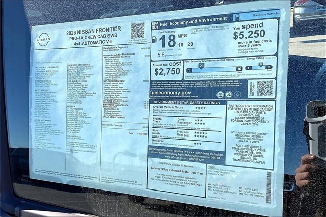 New 2026 Nissan Frontier PRO-4X w/ Pro Premium Package image 13