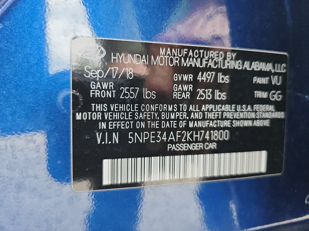 Used 2019 Hyundai Sonata SEL FWD image 36