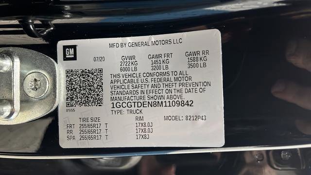 Used 2021 Chevrolet Colorado Z71 AWD/4WD image 29