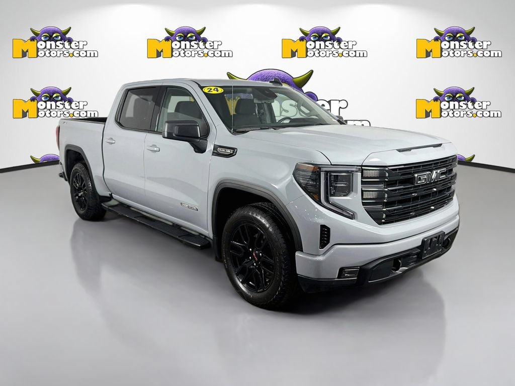 Used 2024 GMC Sierra 1500 Elevation w/ LPO, Elevation Black Package AWD/4WD image 3