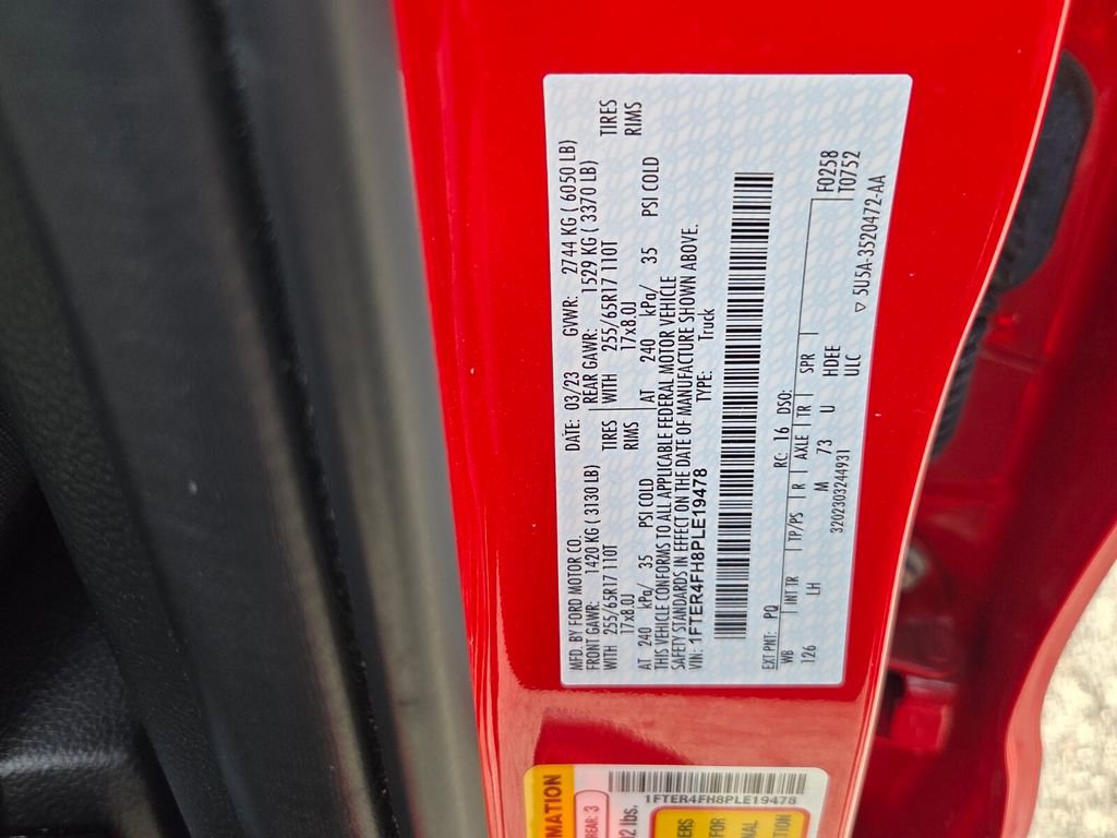 Used 2023 Ford Ranger XLT w/ Equipment Group 302A High image 6