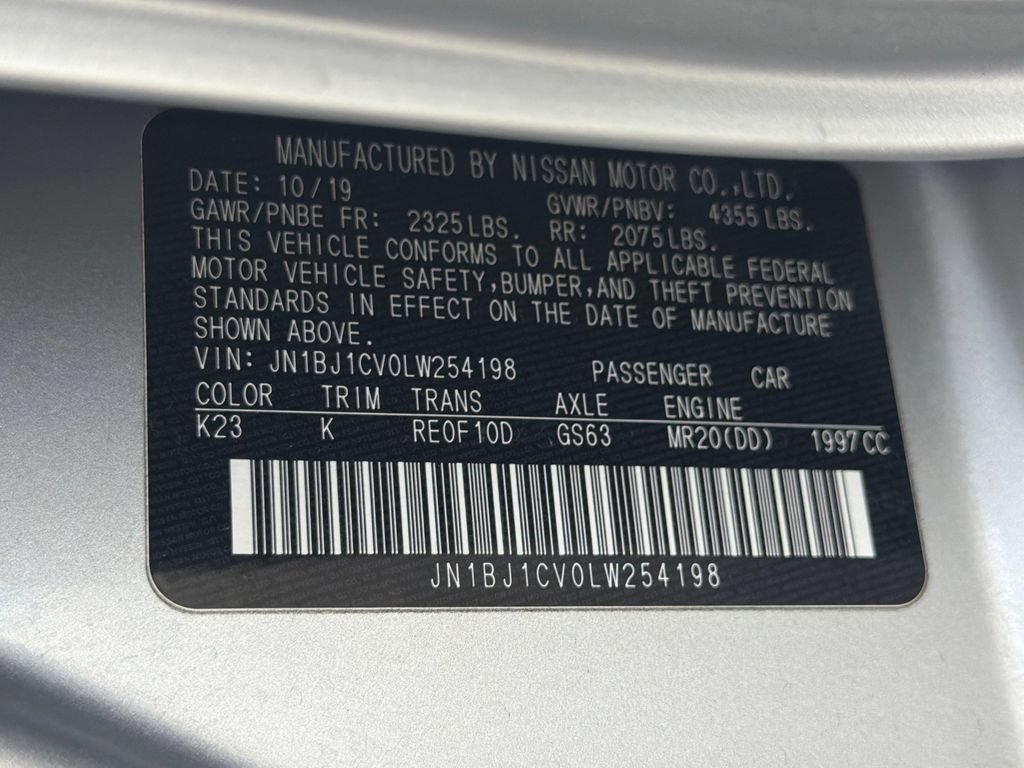 Used 2020 Nissan Rogue Sport SL FWD image 32
