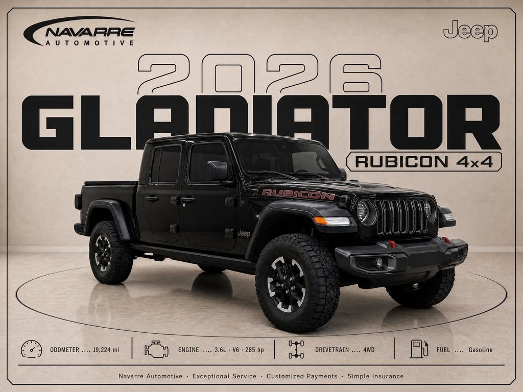 Used 2026 Jeep Gladiator Rubicon