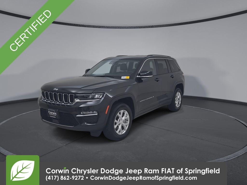 Certified 2023 Jeep Grand Cherokee Limited w/ Trailer Tow Prep Group (B) image 6