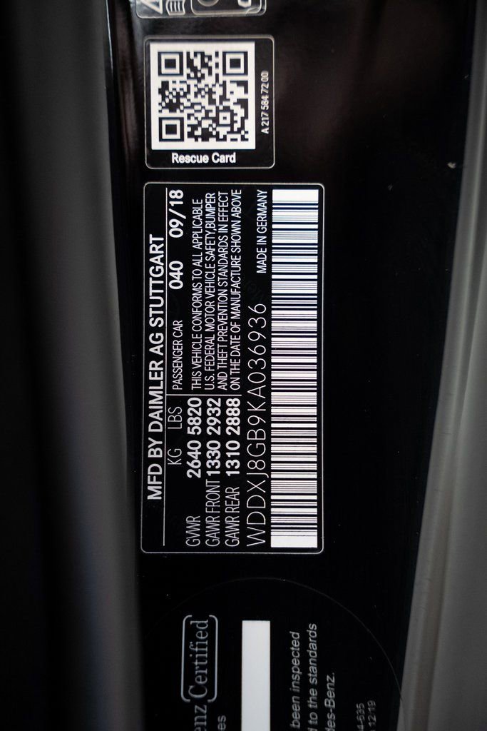 Used 2019 Mercedes-Benz S 560 4MATIC Coupe image 59