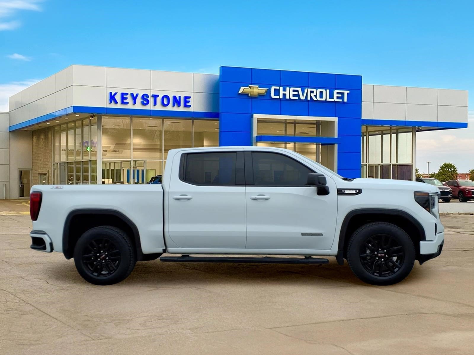 Used 2023 GMC Sierra 1500 Elevation w/ LPO, Elevation Black Package AWD/4WD image 8