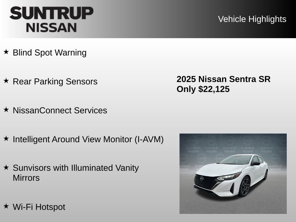 Used 2025 Nissan Sentra SR w/ SR Premium Package image 16