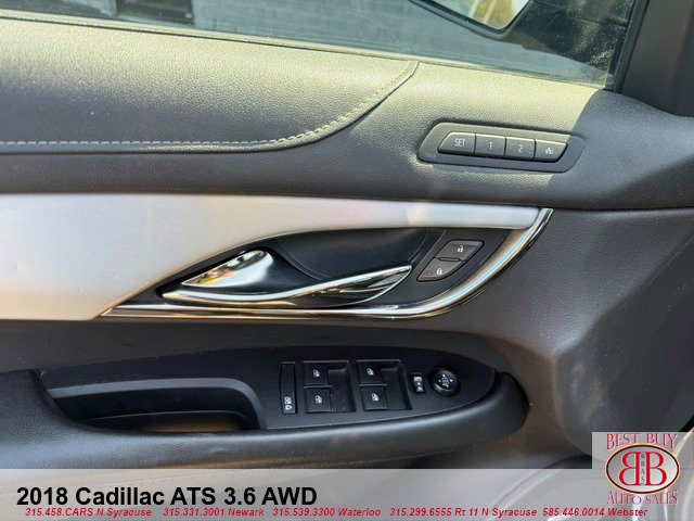 Used 2018 Cadillac ATS Premium Luxury AWD/4WD image 15