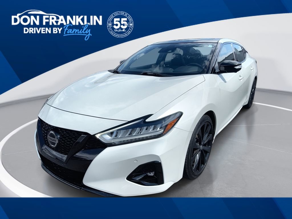 Used 2021 Nissan Maxima SR w/ Sport Mat Group FWD image 1