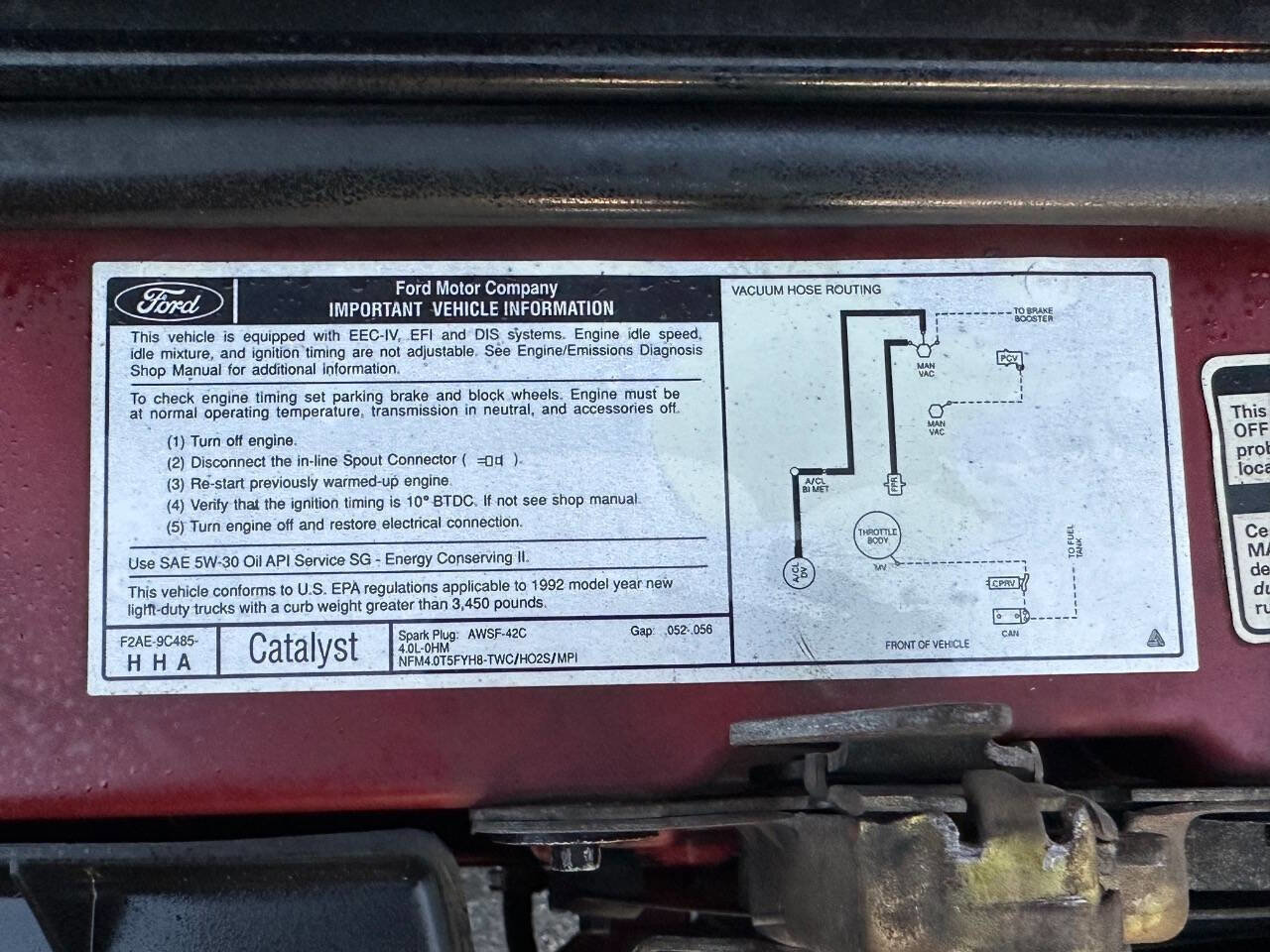 Used 1992 Ford Explorer Sport image 35