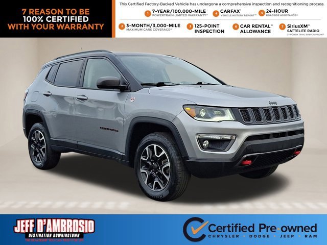 Certified 2020 Jeep Compass Trailhawk w/ Leather Interior Group
