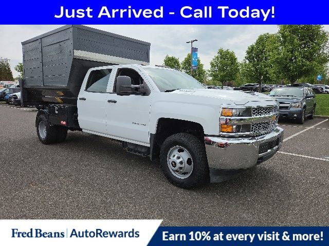 Used 2019 Chevrolet Silverado 3500 W/T w/ Snow Plow Prep Package