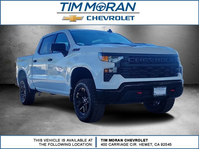 New 2026 Chevrolet Silverado 1500 Custom Trail Boss w/ LPO, Dark Essentials Package