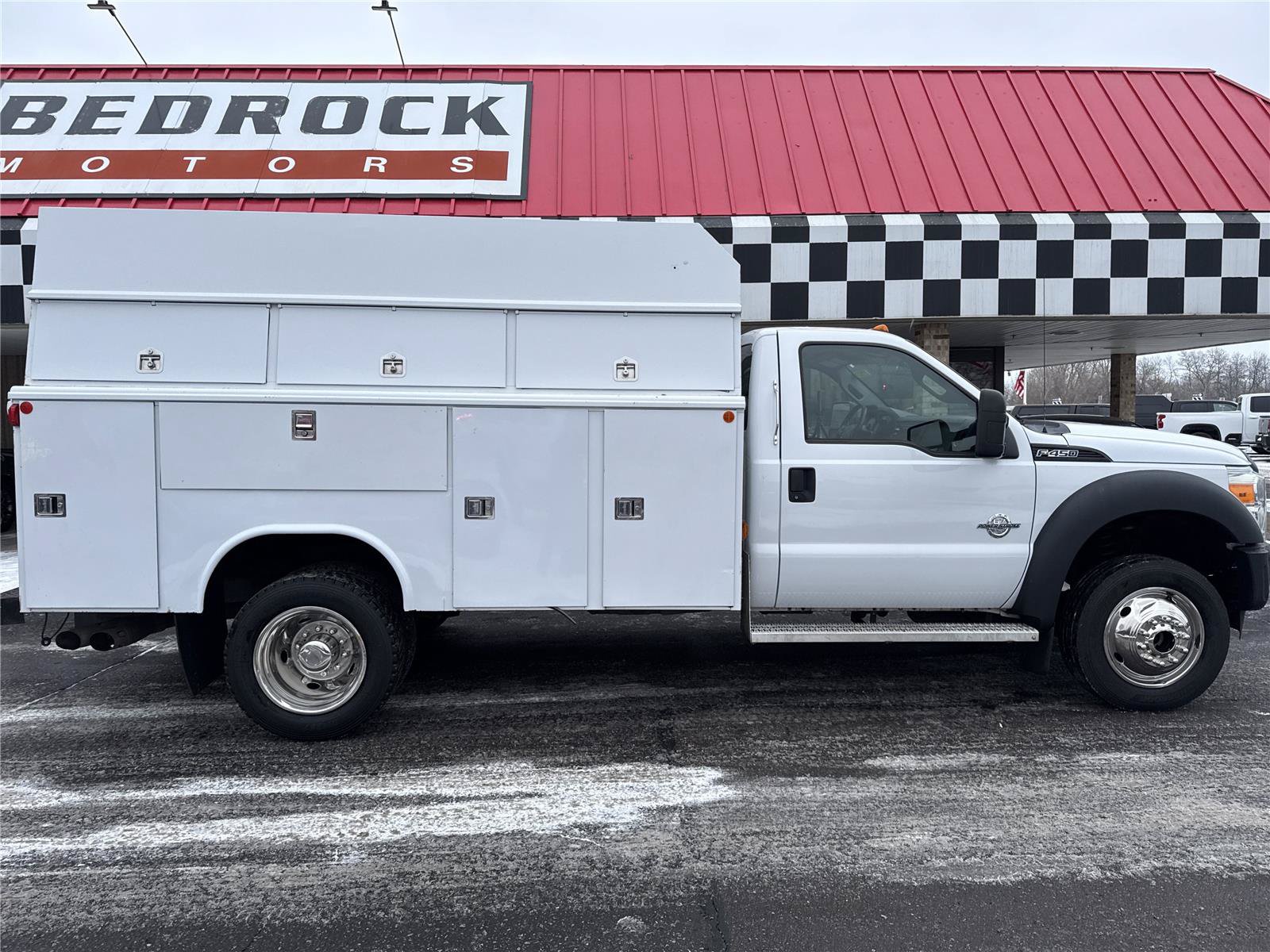 Used 2014 Ford F450 XL w/ Snow Plow Prep Package AWD/4WD image 8