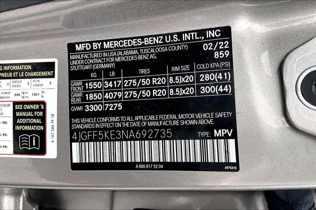 Certified 2022 Mercedes-Benz GLS 450 4MATIC image 35