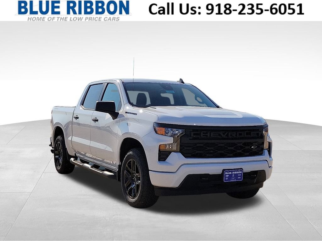 New 2026 Chevrolet Silverado 1500 Custom w/ Turbomax Blackout Package image 1