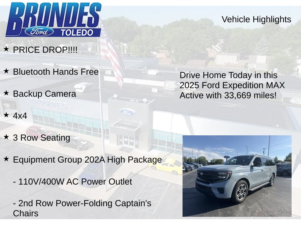 Used 2025 Ford Expedition Max Active AWD/4WD image 5