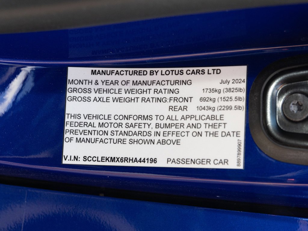 Used 2024 Lotus Emira First Edition RWD image 65