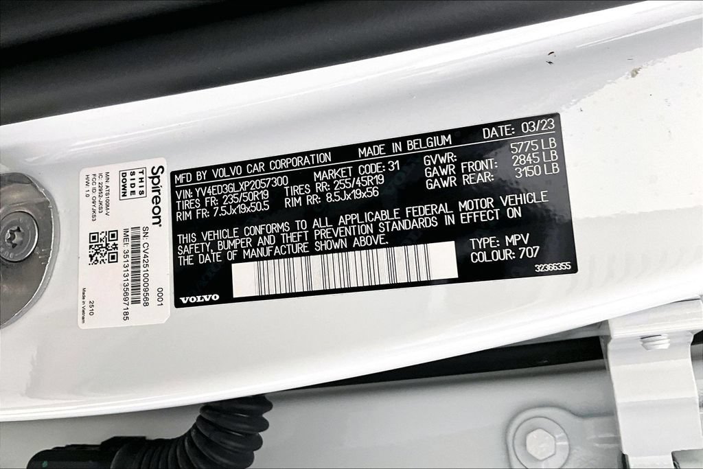 Certified 2023 Volvo C40 P8 Recharge Plus AWD/4WD image 44