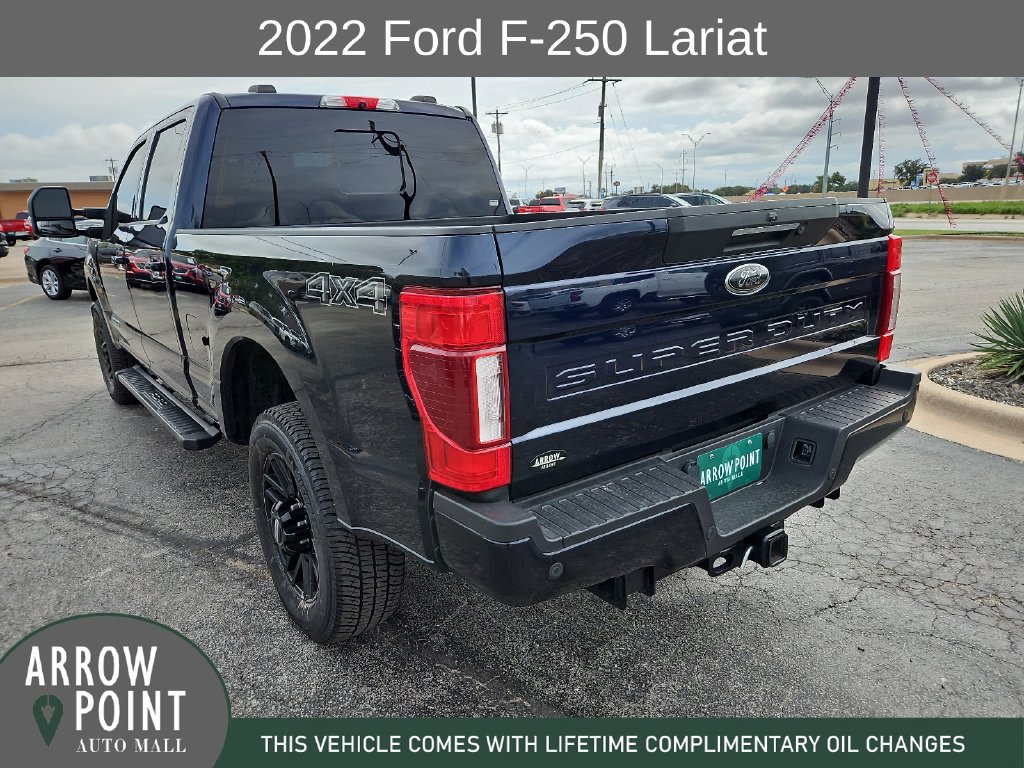 Used 2022 Ford F250 Lariat w/ Black Appearance Package AWD/4WD image 9