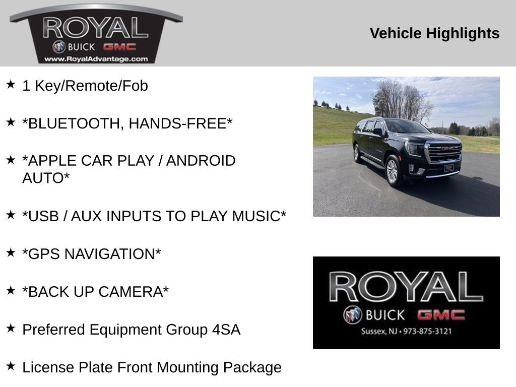 Certified 2022 GMC Yukon XL SLT image 4