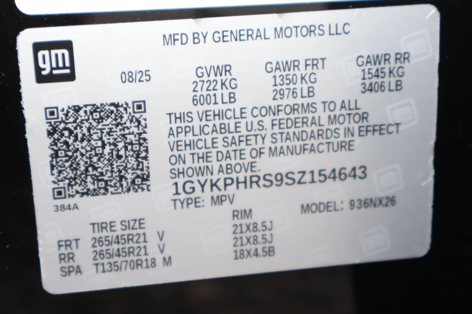 Certified 2025 Cadillac XT6 Sport w/ Platinum Package AWD/4WD image 27