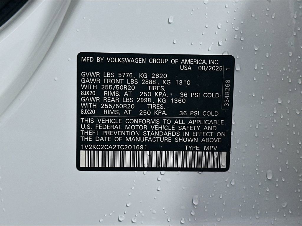 New 2026 Volkswagen Atlas Cross Sport SE image 32