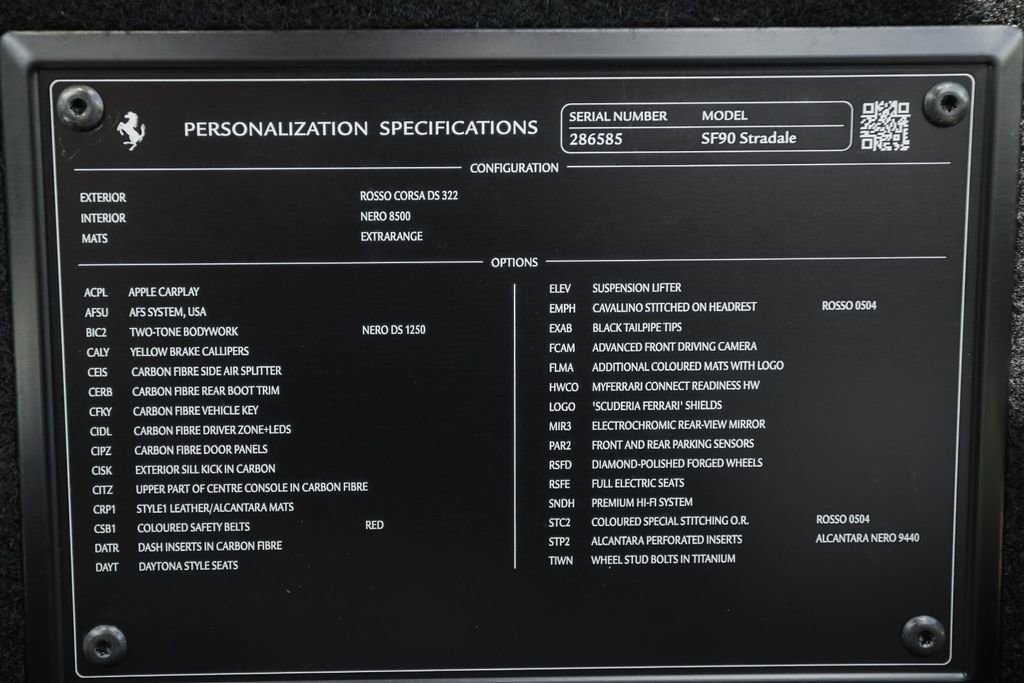 Certified 2023 Ferrari SF90 Stradale AWD/4WD image 46