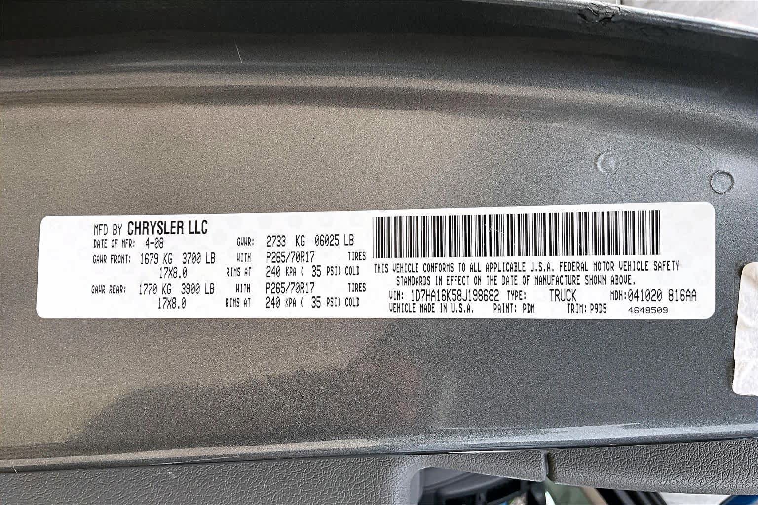 Used 2008 Dodge Ram 1500 Truck ST RWD image 35