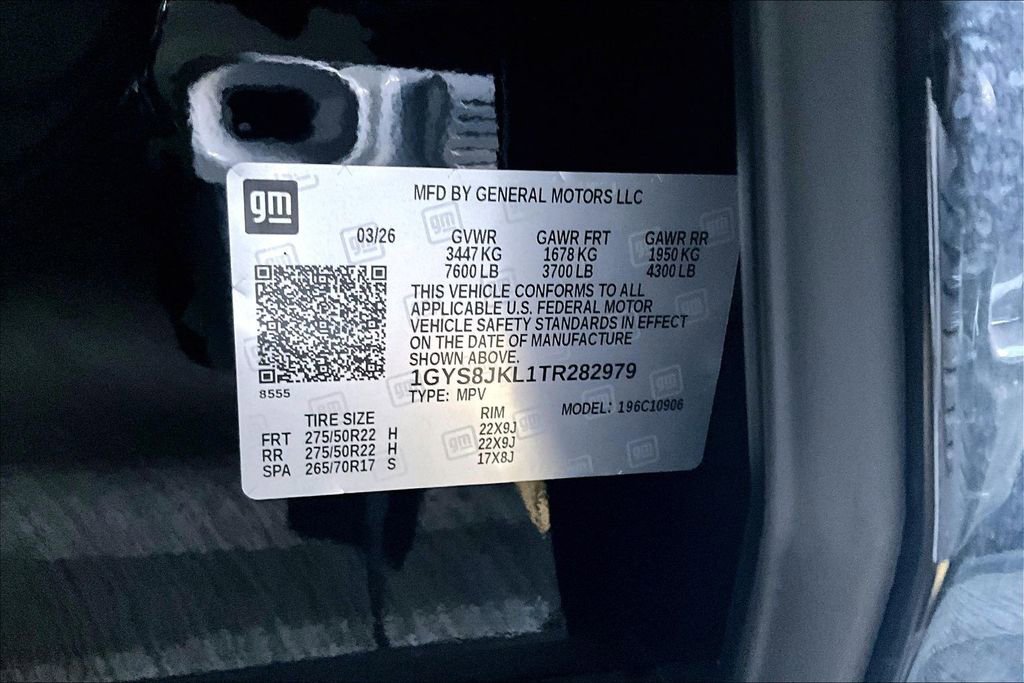 New 2026 Cadillac Escalade ESV 2WD w/ LPO, Floor Liner Package image 38