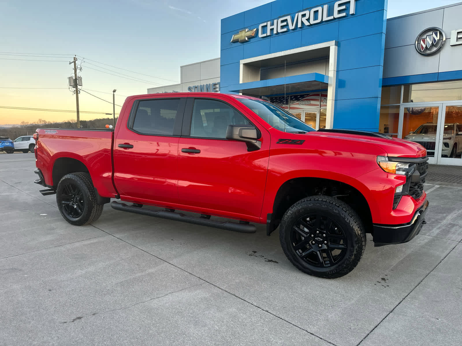 New 2026 Chevrolet Silverado 1500 Custom Trail Boss w/ Turbomax Blackout Package image 2