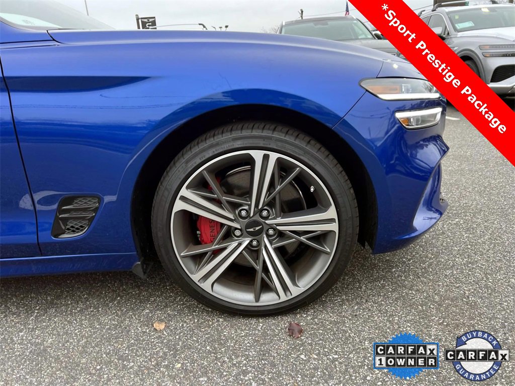 Certified 2025 Genesis G70 2.5T w/ Sport Prestige Package image 7