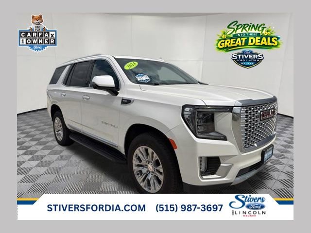 Used 2024 GMC Yukon Denali w/ LPO, Floor Liner Package AWD/4WD image 1