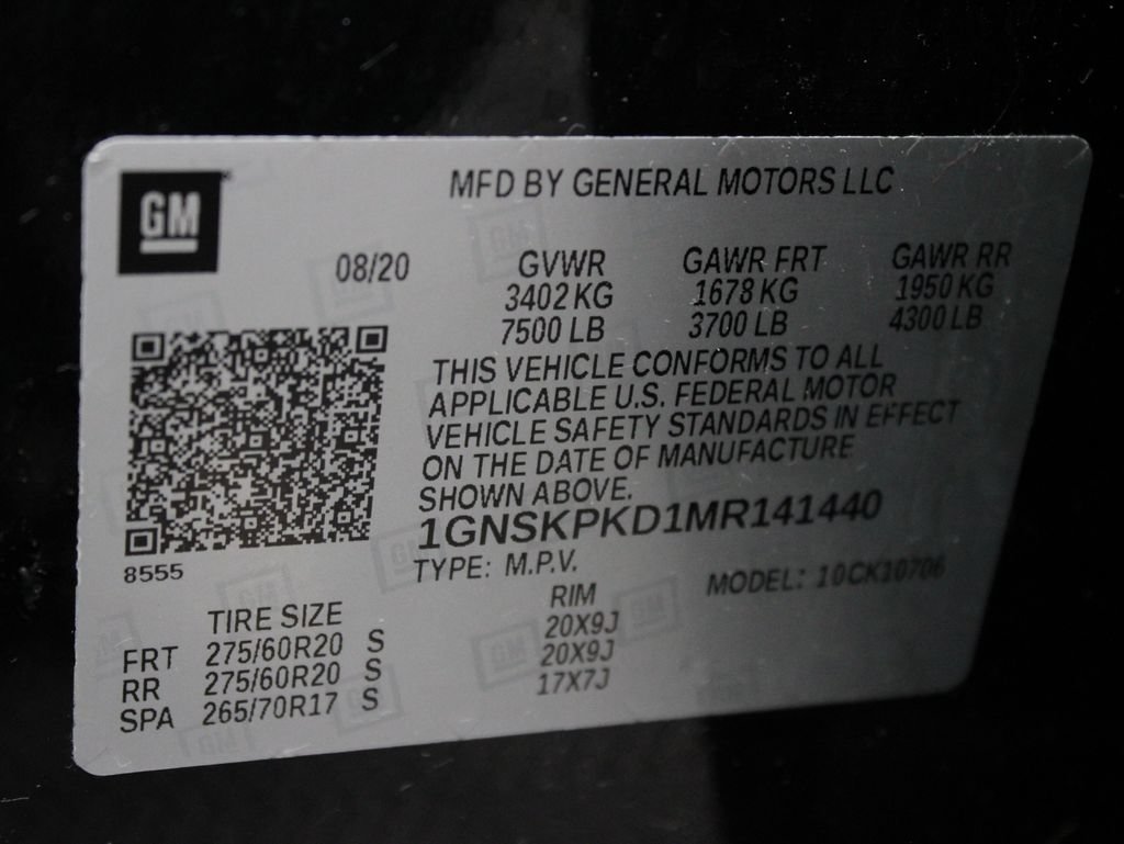 Used 2021 Chevrolet Tahoe Z71 AWD/4WD image 66