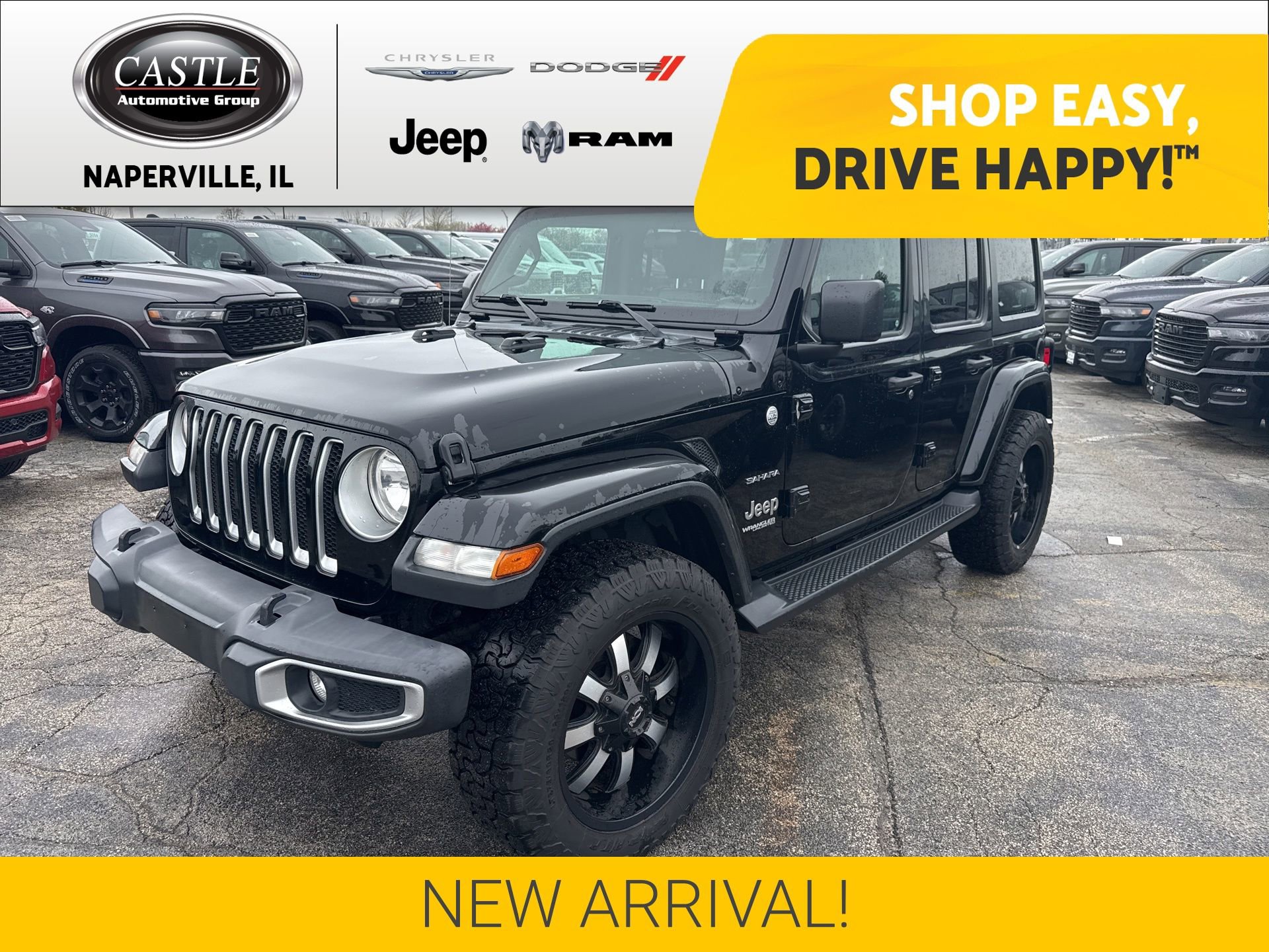 Used 2018 Jeep Wrangler Unlimited Sahara w/ Cold Weather Group