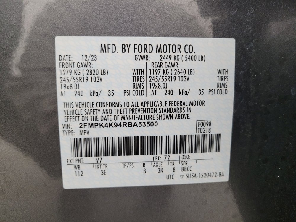 Used 2024 Ford Edge Titanium AWD/4WD image 33