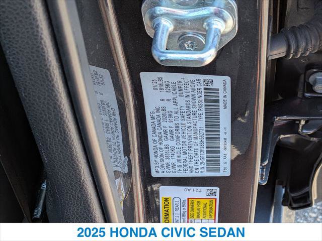 Certified 2025 Honda Civic LX image 28