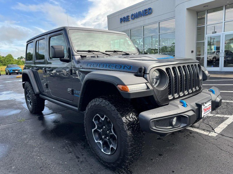 Used 2023 Jeep Wrangler Unlimited Rubicon 4xe w/ Cold Weather Group AWD/4WD image 2