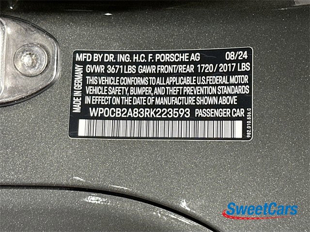 Used 2024 Porsche 718 Boxster S image 55