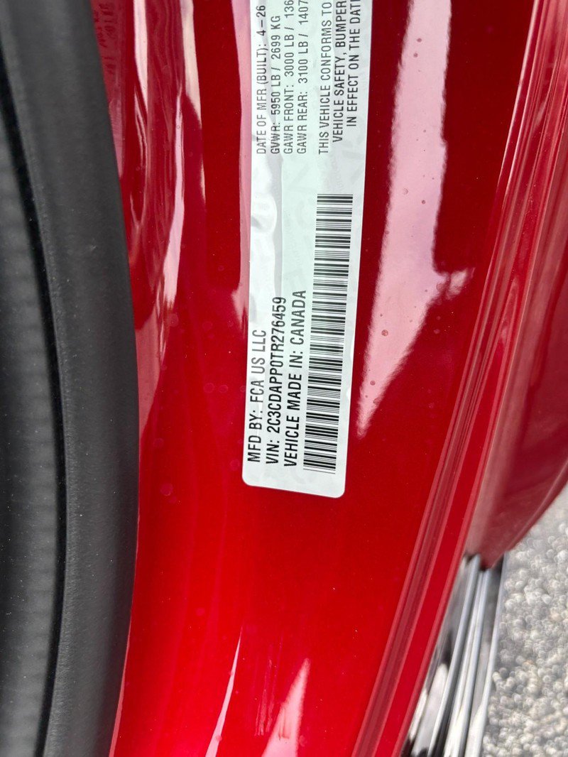 New 2026 Dodge Charger R/T w/ Blacktop Package AWD/4WD image 7