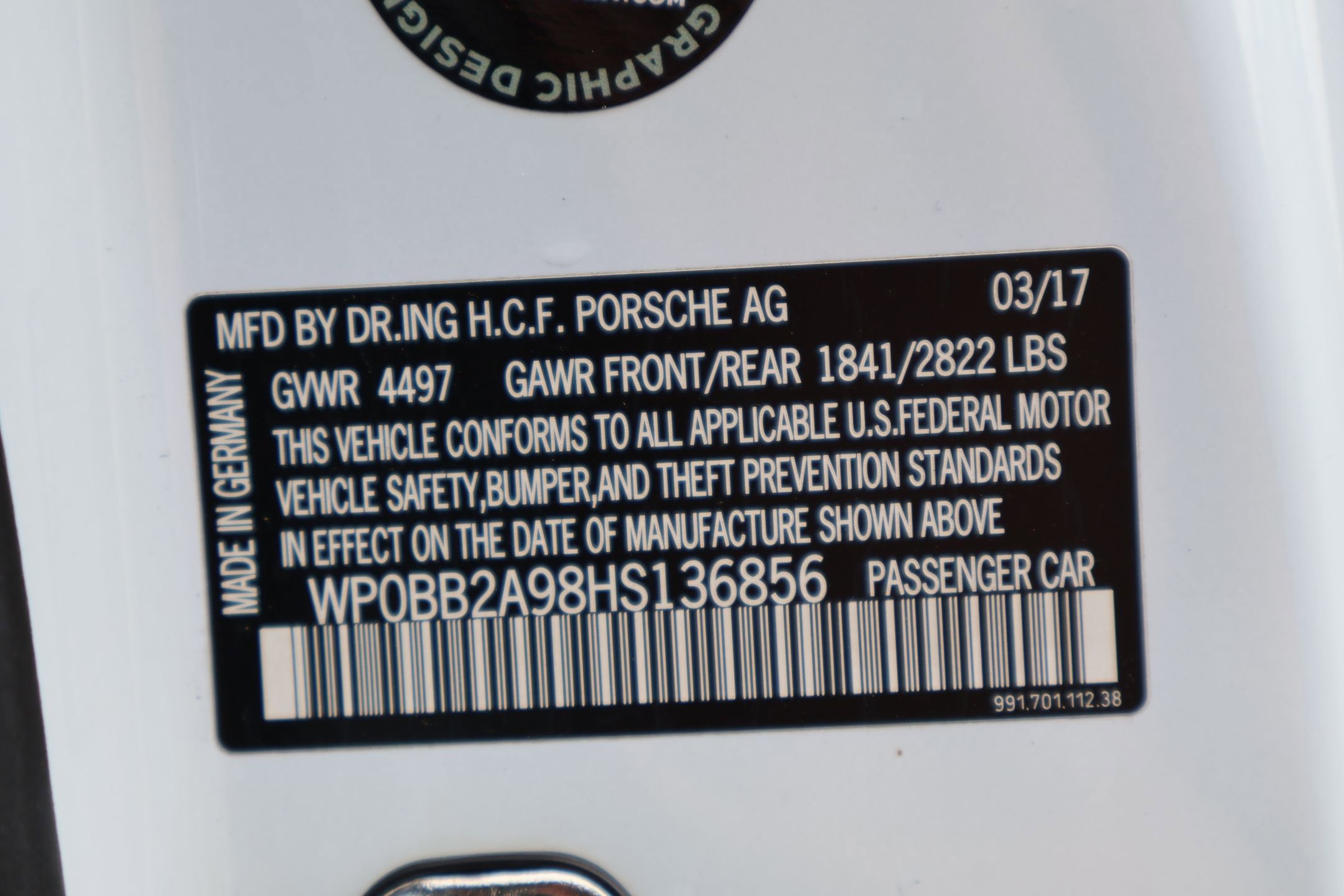 Used 2017 Porsche 911 Targa 4S image 31