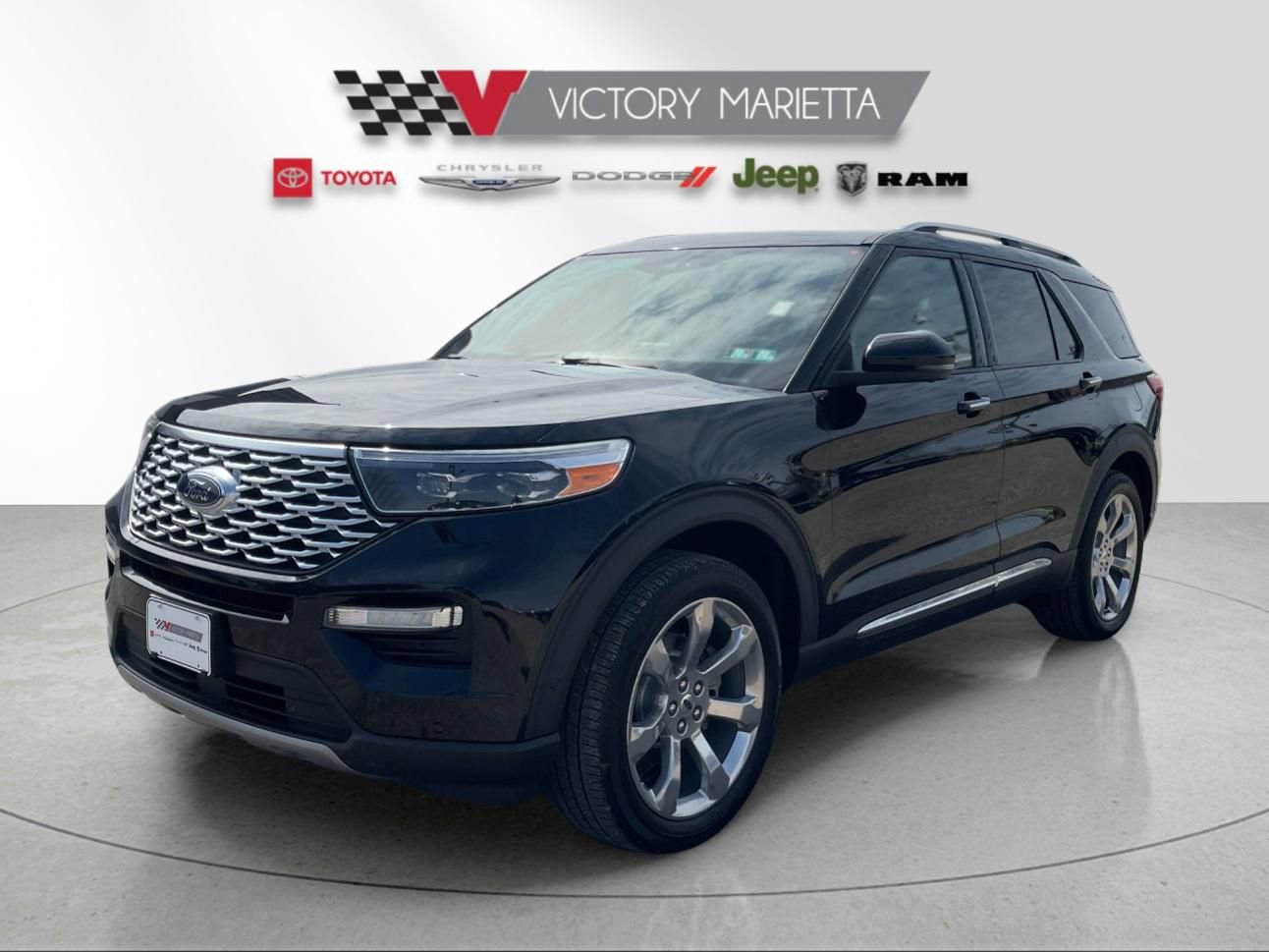 Used 2020 Ford Explorer Platinum w/ Premium Technology Package image 1