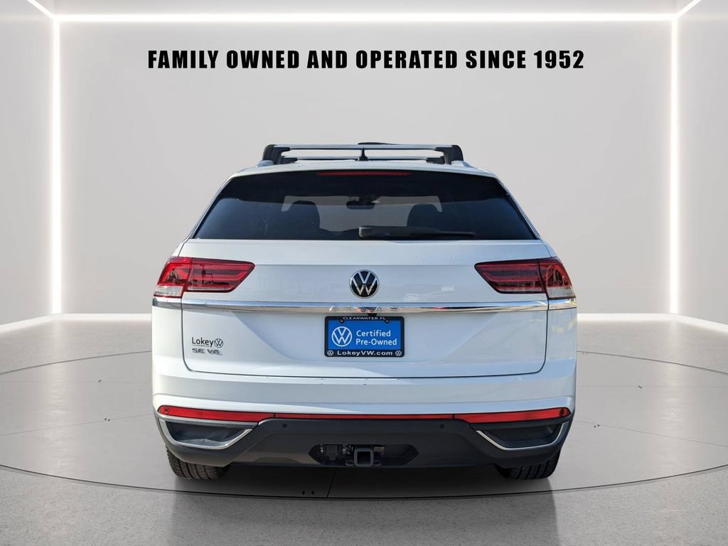 Certified 2023 Volkswagen Atlas Cross Sport SE w/ Panoramic Sunroof Package FWD image 5