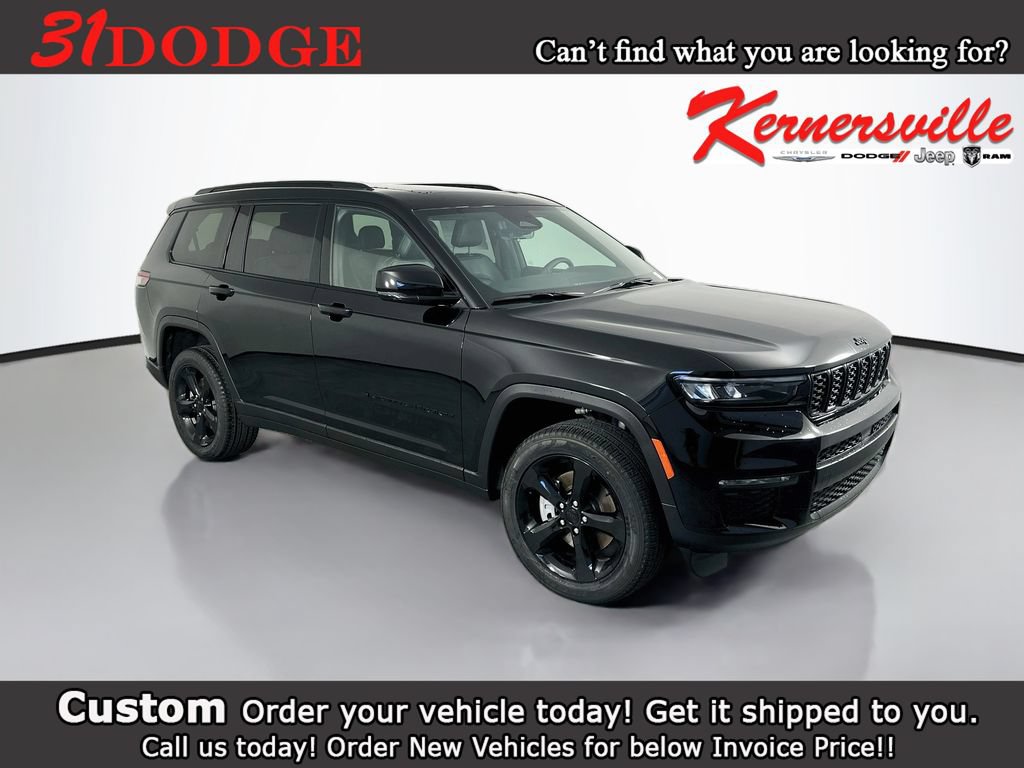 New 2025 Jeep Grand Cherokee L Limited w/ Black Appearance Package