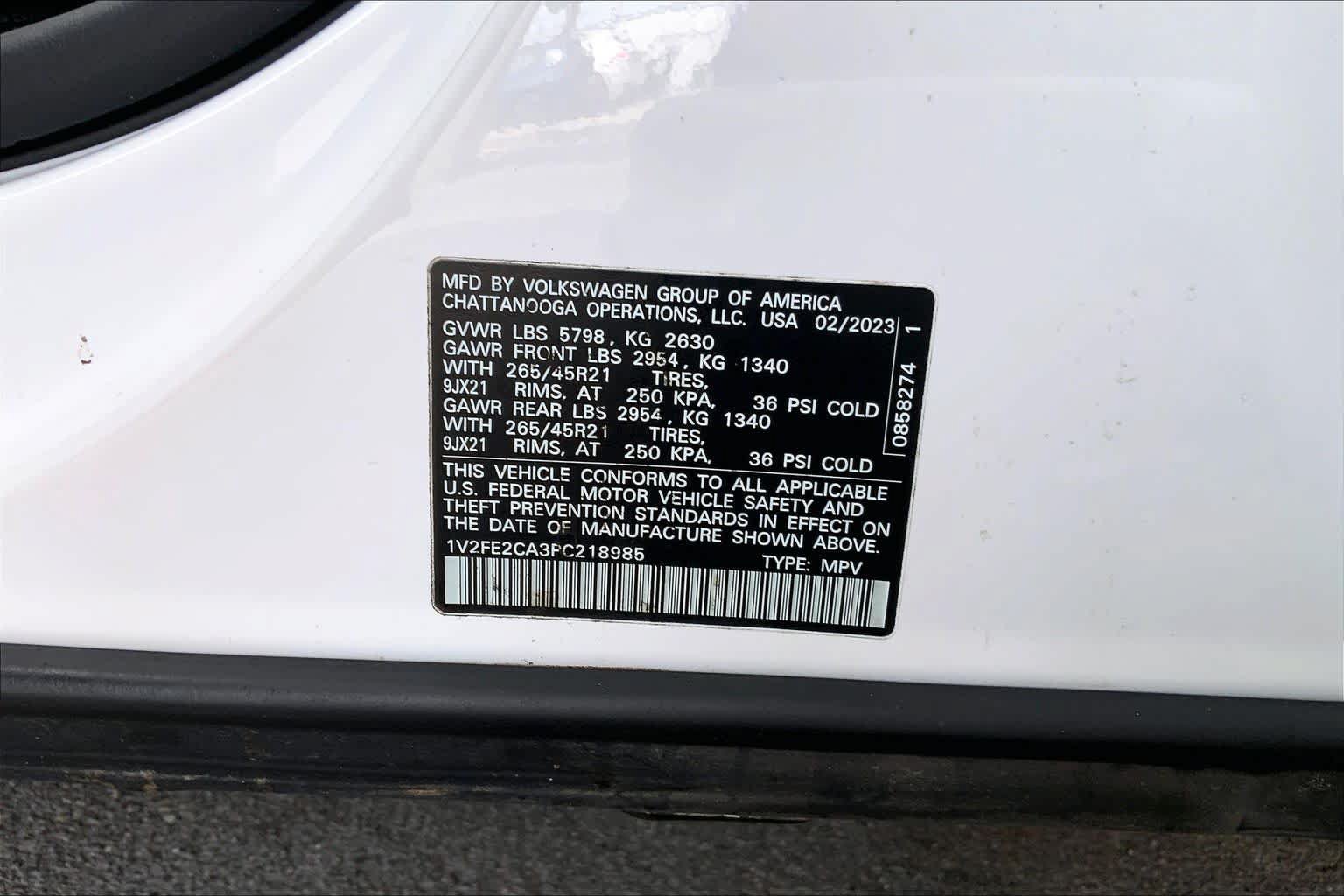 Used 2023 Volkswagen Atlas Cross Sport SEL Premium R-Line AWD/4WD image 34